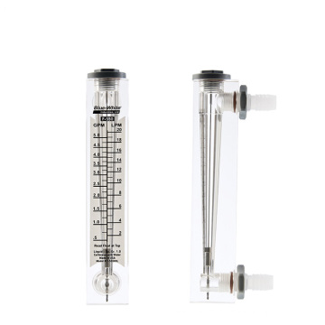 Tubo de vidrio de alta calidad Medidor de flujo magnético de Rotameter PVC con buen precio